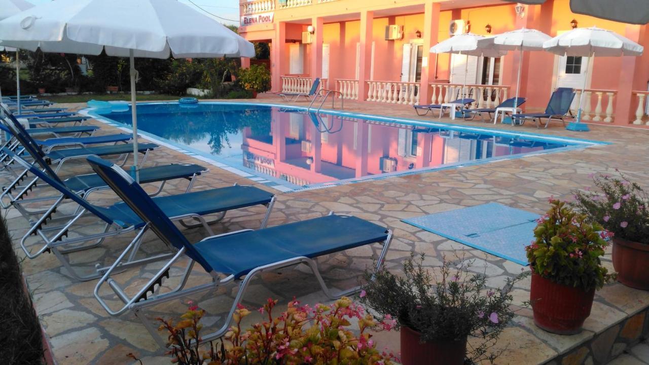 Elena Pool Aparthotel Agios Georgios  Exterior foto